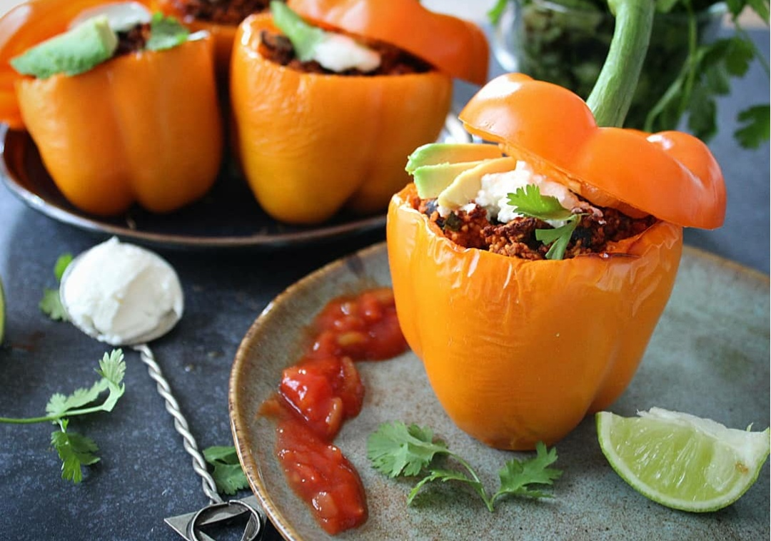 gevulde paprika